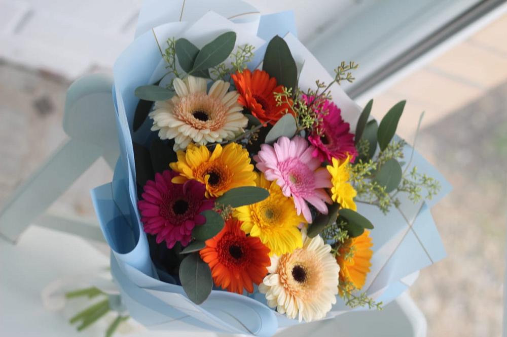 Букет цветов из: Герберы в Анадыри