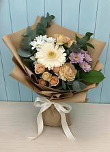 Букет цветов из:  Герберы и Хризантемы в Анадыри