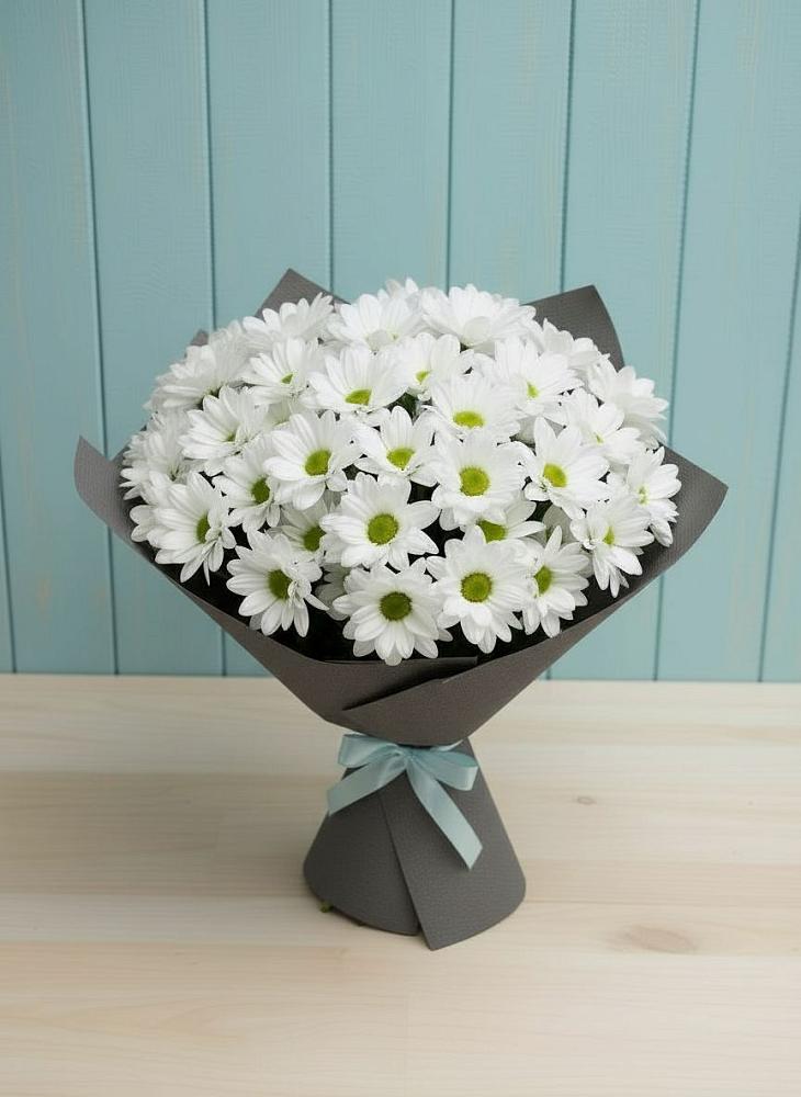 Букет цветов из: Хризантемы в Анадыри
